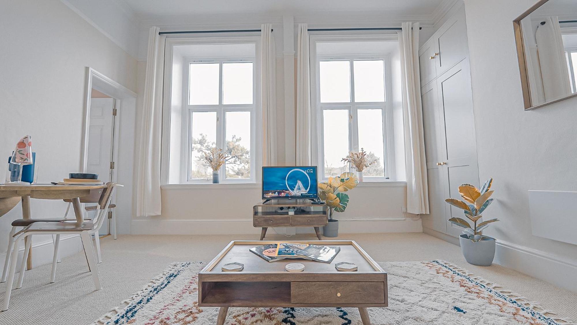 Burlington Mansions - Stunning Coastal Apartment ボーンマス エクステリア 写真